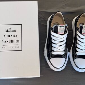 Maison Mihara Yasuhiro Black and White Sneakers